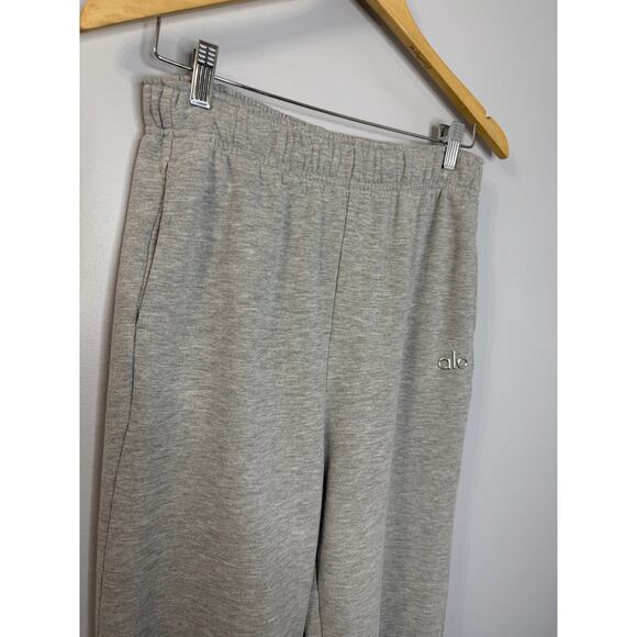 Alo Accolade Sweatpant Athletic Heather Grey Relax Women's S - Picture 4 of 9